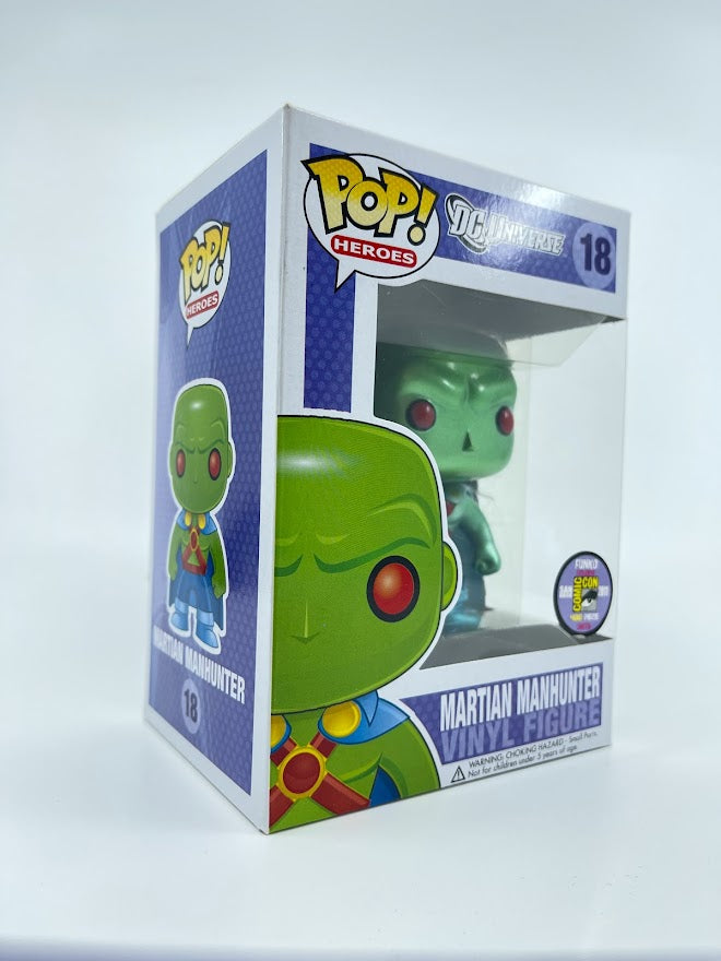 Dc Universe OG Grail Martian Manhunter 18 high quality Funko Pop